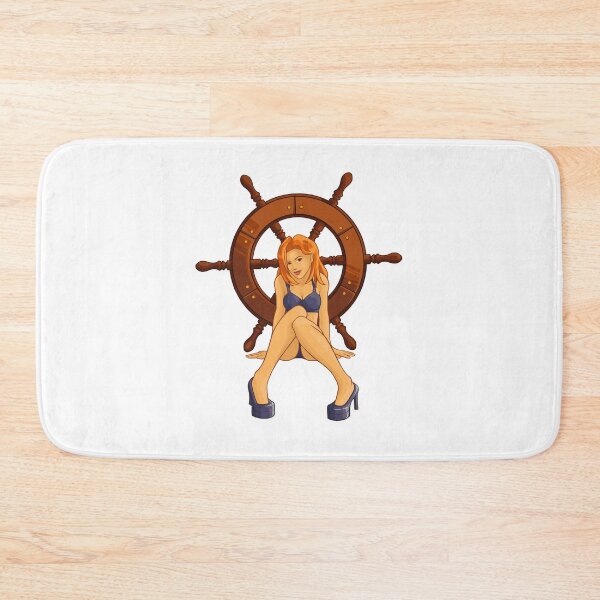 Item preview, Navy Girl at the Helm designed and sold by Nillinet.