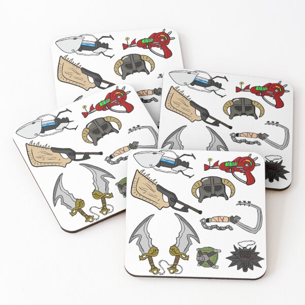 Item preview, Video Game Weapons and Objects designed and sold by HallidayDesigns.