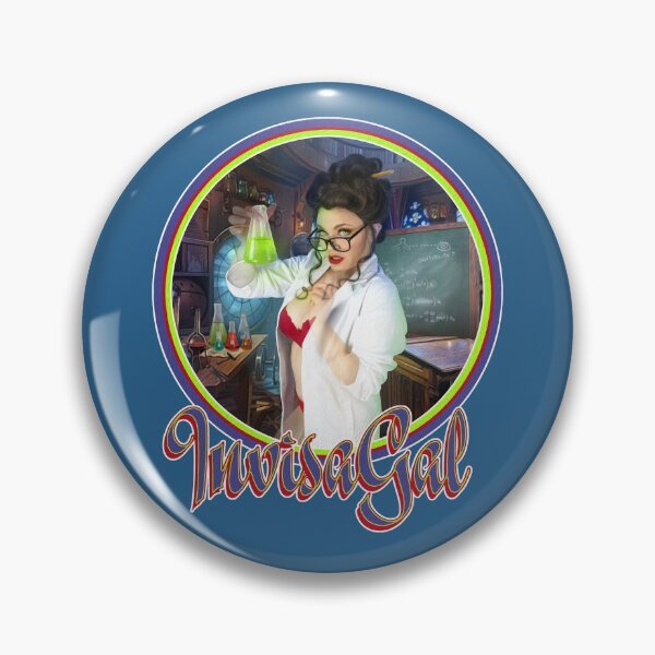 Item preview, Pinup de horror de mujer invisible designed and sold by CoverGhoulz1.
