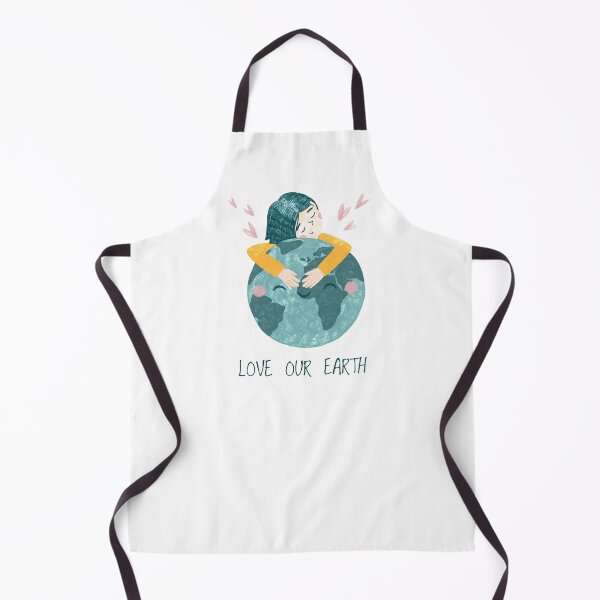Item preview, Cute girl hugs the Earth planet designed and sold by annetc-designs.