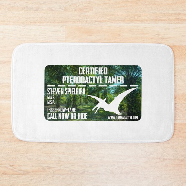 Item preview, “Certified Pterodactyl Tamer” Business Card designed and sold by PawsitiveMum.