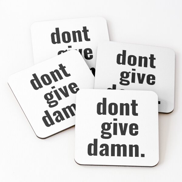 Item preview, Dont Give Damn designed and sold by JienChan26.