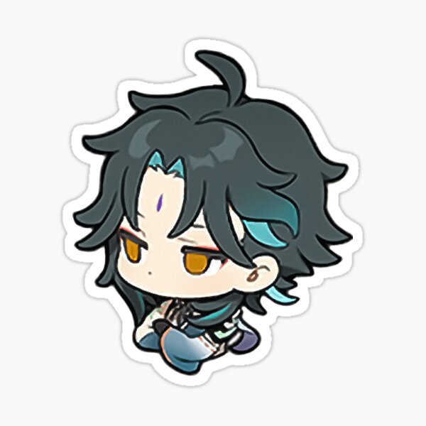 Xiao | Genshin Impact Sticker "Indifferent" Sticker
