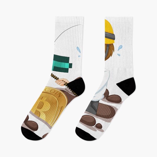 Item preview, Mining Bitcoin Cryptocurrency  designed and sold by WearWolfDesigns.