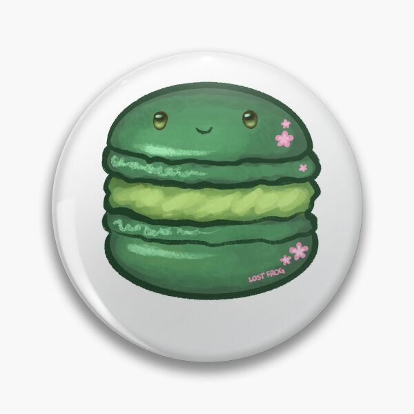 Item preview, Pistachio Blossom Macaron designed and sold by lostfrog.