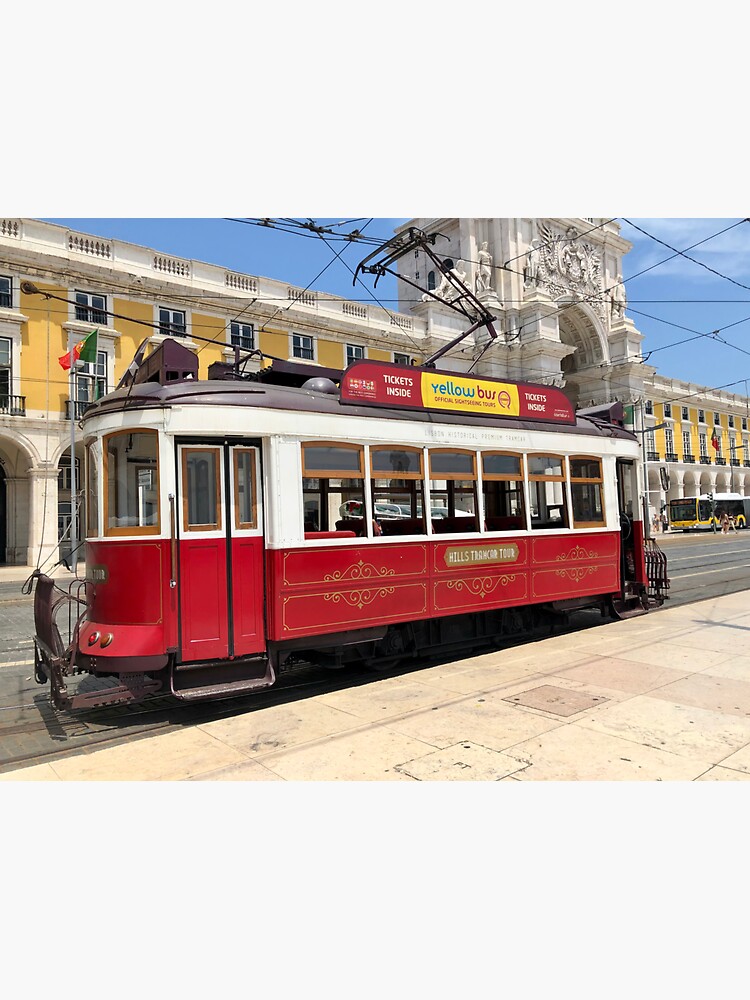 Red Tram Of Portugal by dukejagger88