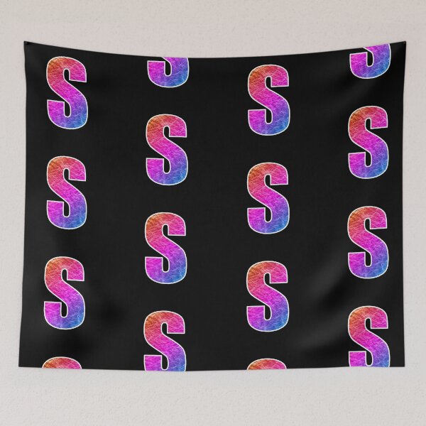 Item preview, Letter S - Water Retro Vaporwave Ocean Art designed and sold by dylanxh.