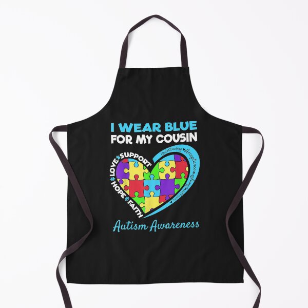 Item preview, I Wear Blue For My Cousin Autism Awareness Day T-Shirt designed and sold by Lukifo-Glacier.