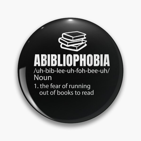 Item preview, Abibliophobia Definition Reading Bookworm Reader Gift designed and sold by glenn-designer.