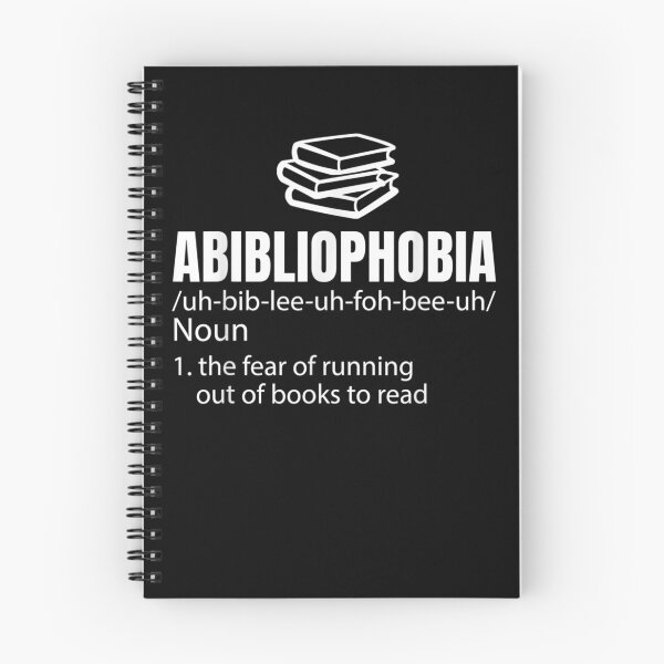 Item preview, Abibliophobia Definition Reading Bookworm Reader Gift designed and sold by glenn-designer.