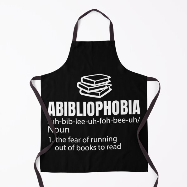 Item preview, Abibliophobia Definition Reading Bookworm Reader Gift designed and sold by glenn-designer.