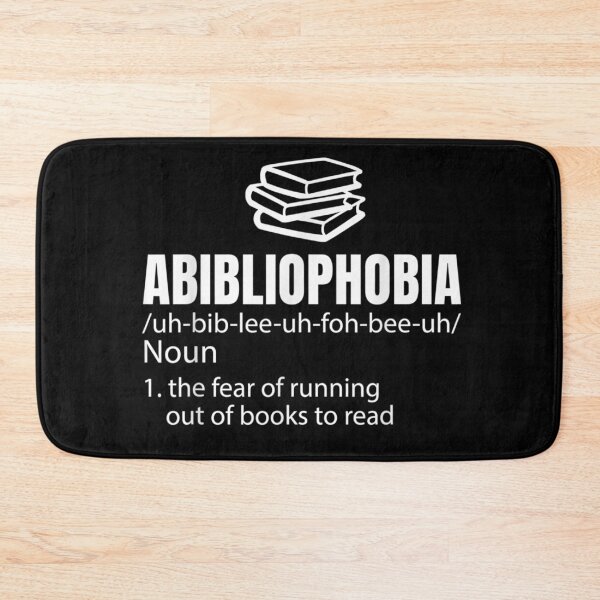 Item preview, Abibliophobia Definition Reading Bookworm Reader Gift designed and sold by glenn-designer.