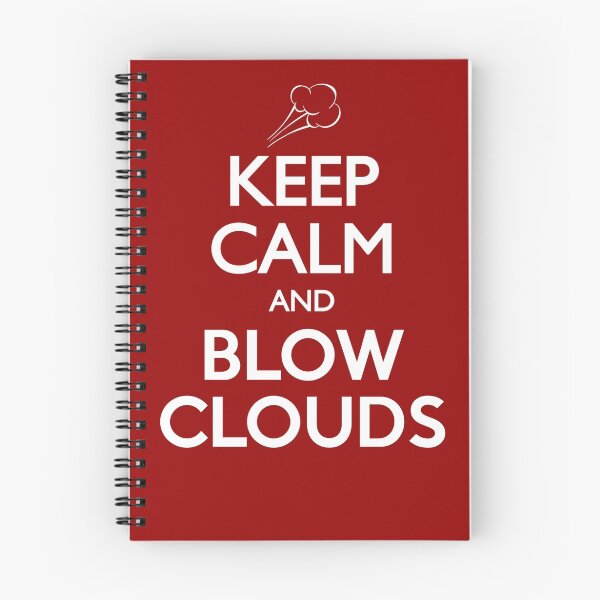Item preview, Keep Calm and Blow Clouds Sub Ohm Vaping T Shirt designed and sold by bitsnbobs.