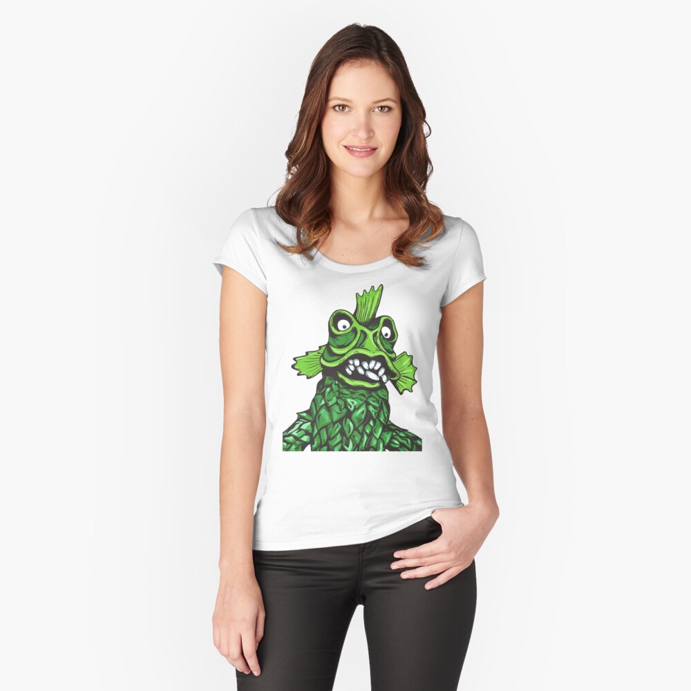 Item preview, Fitted Scoop T-Shirt designed and sold by turddemon.