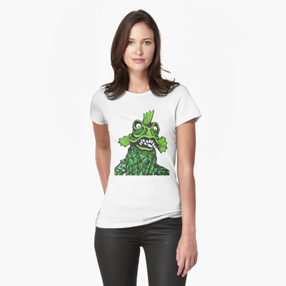Item preview, Fitted T-Shirt designed and sold by turddemon.