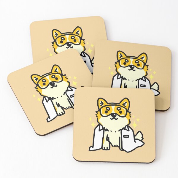 Item preview, Corgi Scientist designed and sold by kanasomnia.