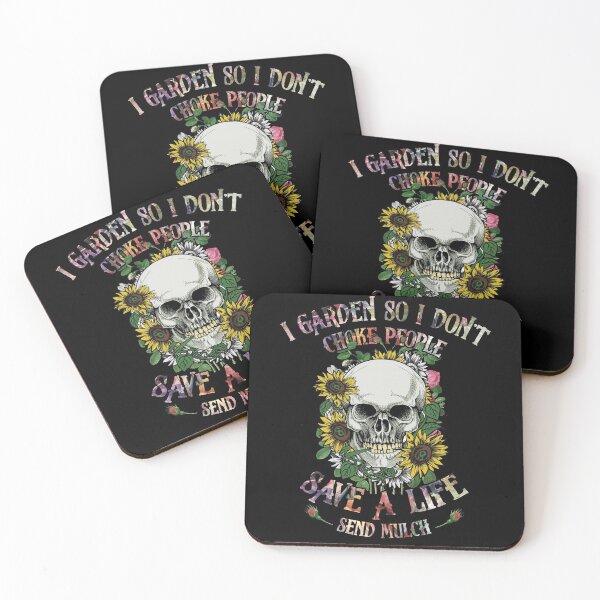 Item preview, Skull Gardener I Garden So I Don't Choke People Save A Life Send Much designed and sold by BaseStore.