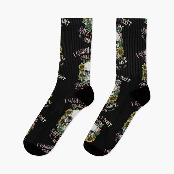 Item preview, Skull Gardener I Garden So I Don't Choke People Save A Life Send Much designed and sold by BaseStore.