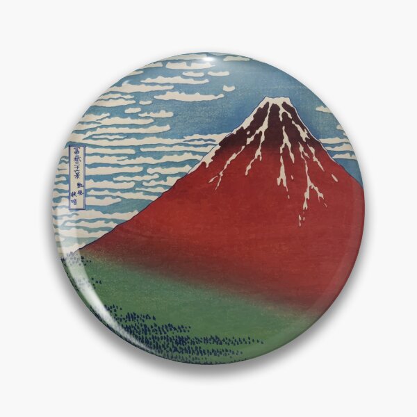 Item preview, Fine Wind, Clear Morning by Katsushika Hokusai designed and sold by monsterplanet.