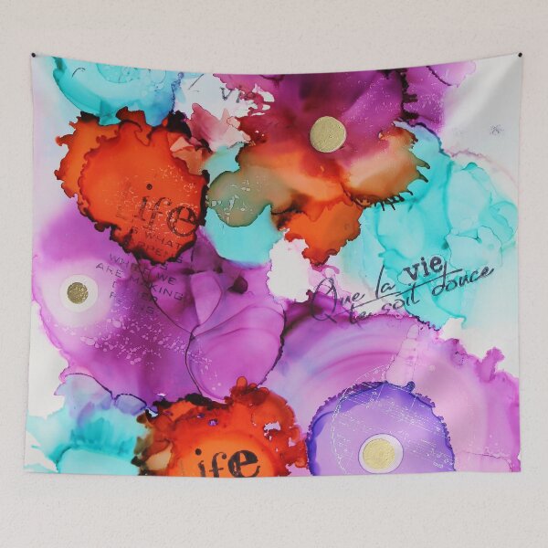 Item preview, May life be sweet to you (happy art) designed and sold by Melanie  Poirier ⭐⭐⭐⭐⭐.