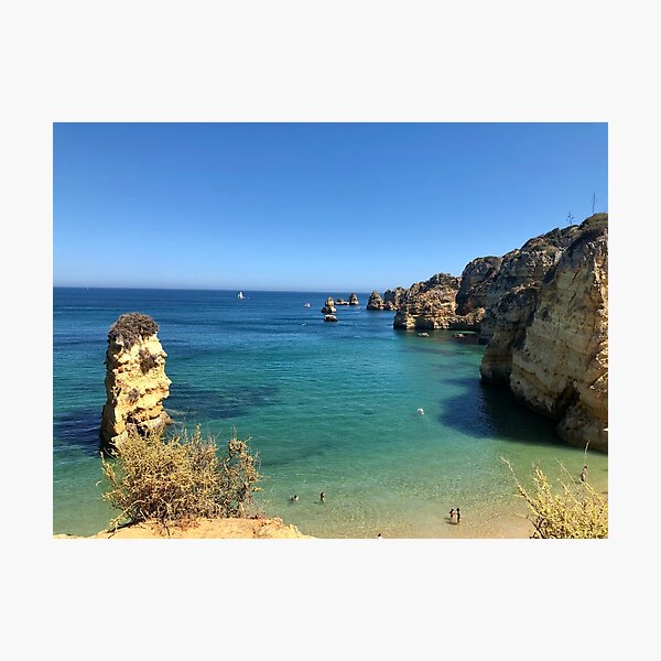 Mediterranean Rocks Photographic Print