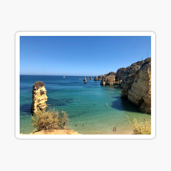 Mediterranean Rocks Sticker