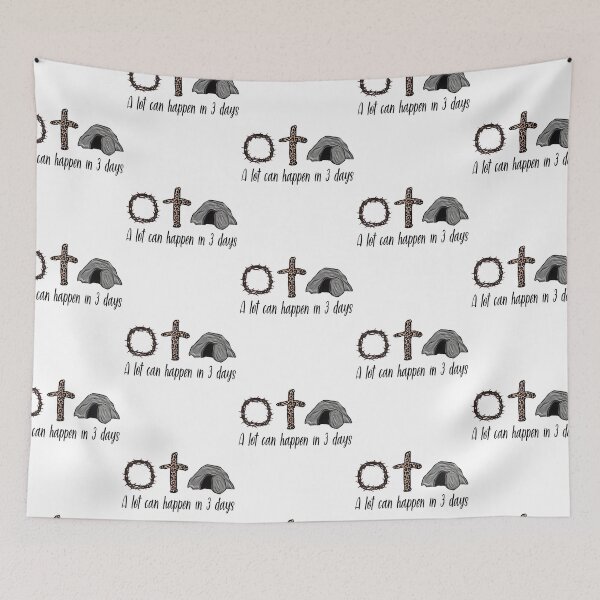 Item preview, A Lot Can Happen In 3 Days, Christians Bibles Funny designed and sold by glenn-designer.