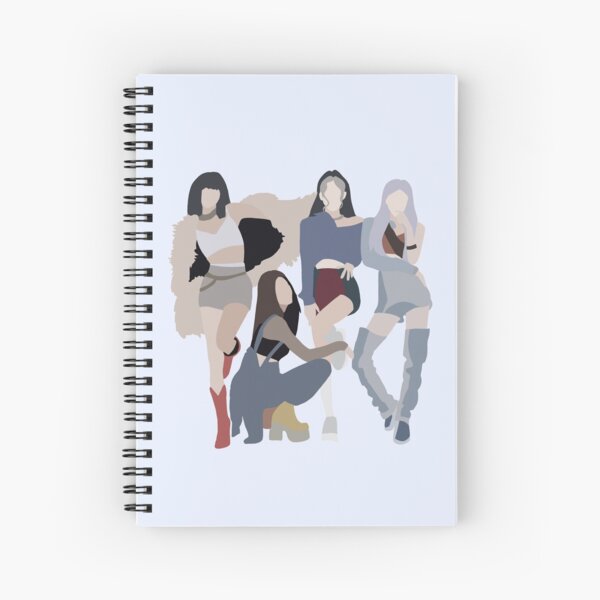 Cuaderno De Espiral «BLACKPINK Cómo Te Gusta Esa Ilustración Digital