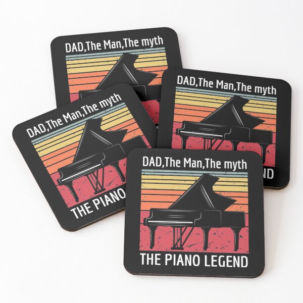 Item preview, Dad The Man The Myth The Piano Legend designed and sold by FajardoGrace.