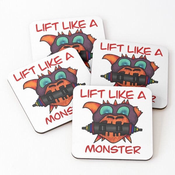 Item preview, Lift like a Monster designed and sold by MonstrMenagerie.