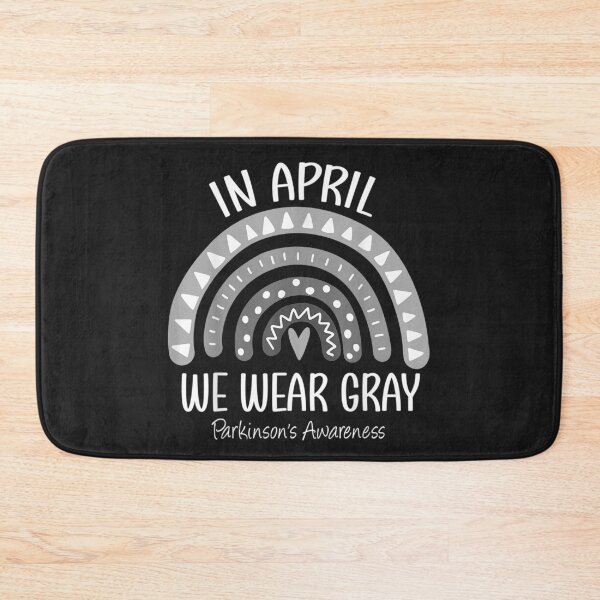 Item preview, Rainbow In April We Wear Gray Parkinson's Awareness Month T-Shirt designed and sold by Lukifo-Glacier.