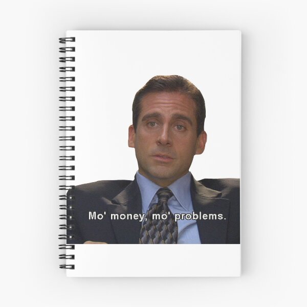 Item preview, The office mo money mo problems designed and sold by charliefinstrom.