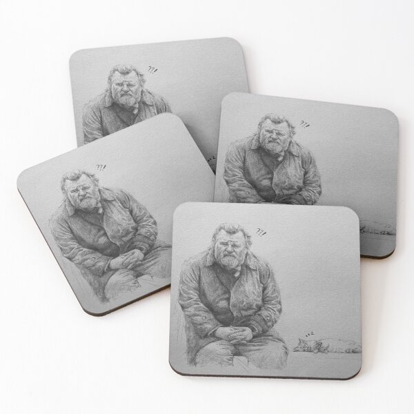 Item preview, Man and cat designed and sold by ahontermusthont.