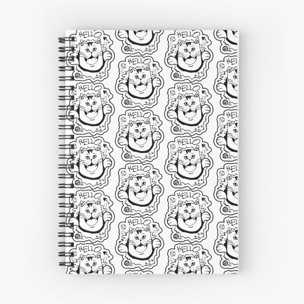 Item preview, Hello - Cute cat designed and sold by 4eva85.