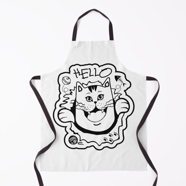 Item preview, Hello - Cute cat designed and sold by 4eva85.