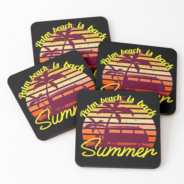 Item preview, Palm Beach Is Back Summer designed and sold by YueHeng Creates ⭐⭐⭐⭐⭐.