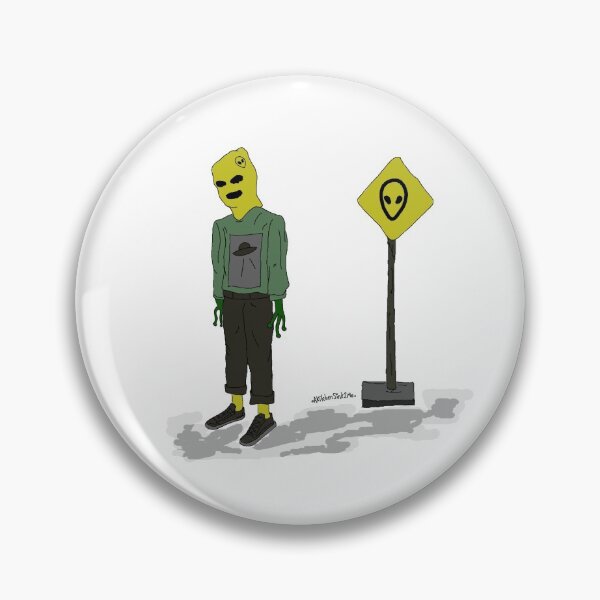 Item preview, Yellow Alien Boi  designed and sold by AkitchenSink2Me.