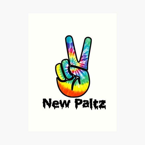 new-paltz-drippy-peace-sign-art-print-for-sale-by-samantha-brachman-redbubble