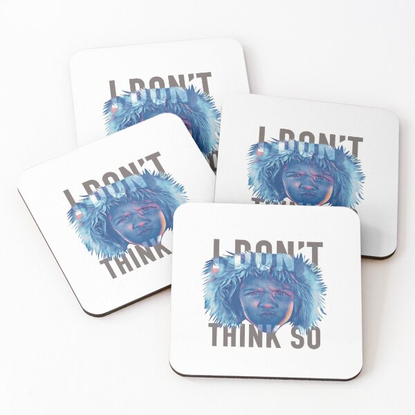 Item preview, I Don’t Think So, Funny Graphic Design, Photographic Pattern designed and sold by cherdoodles.