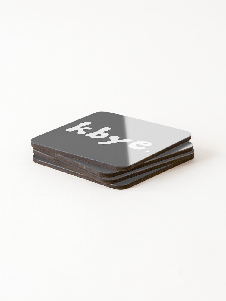 Thumbnail 4 of 5, Coasters (Set of 4), Kbye Letters designed and sold by True2Form.