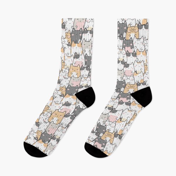 Item preview, Kitty Pattern designed and sold by Everythingafter.