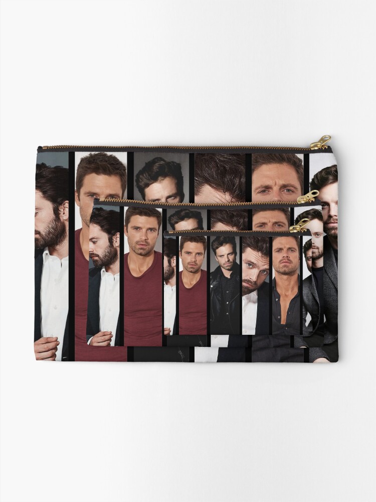 Alternate view of Sebastian Stan - Leo zodiac Zipper Pouch