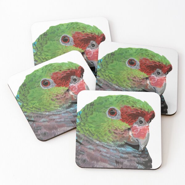 Item preview, wine-breasted amazon (Amazona vinacea) designed and sold by obscurite.