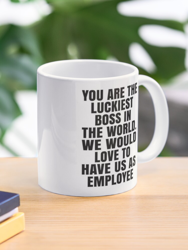 Boss Bitch Coffee Mug - Boss Bitch - Funny 11 oz Black Ceramic Tea Cup -  Humorou 