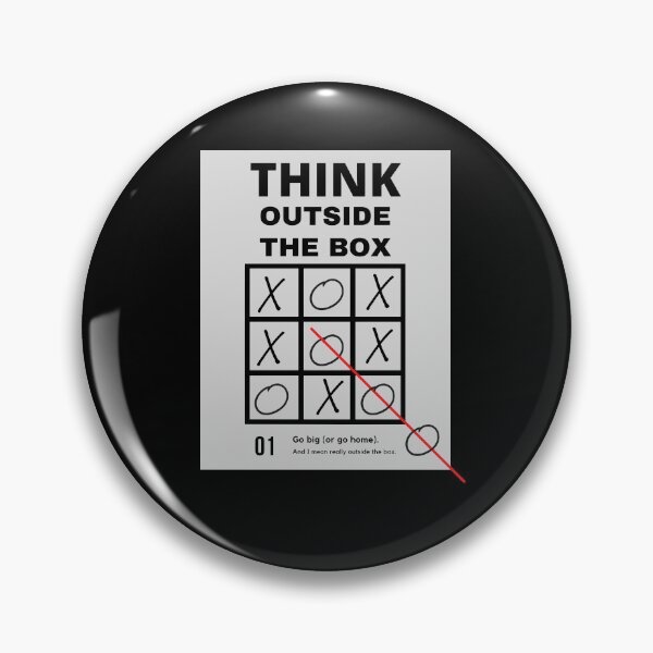 Item preview, Really Thinking Outside the Box (Go Big or Go Home) designed and sold by zion-11.