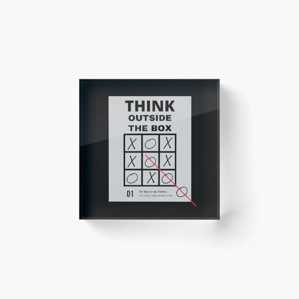 Item preview, Really Thinking Outside the Box (Go Big or Go Home) designed and sold by zion-11.