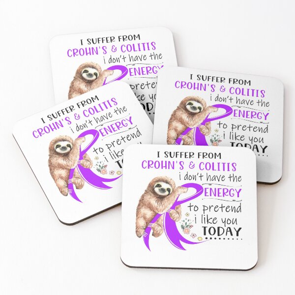 Item preview, Sufro de enfermedad de Crohn y colitis No tengo la energía para fingir que me gustas hoy designed and sold by RunningShop.
