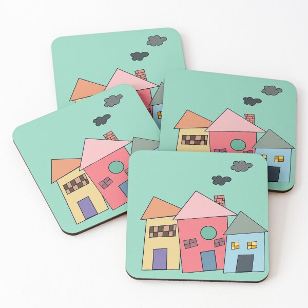 Item preview, Colourful houses designed and sold by Eve :).