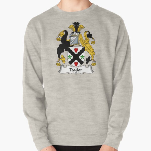 Taylor Coat of Arms / Taylor Family Crest Pullover Sweatshirt