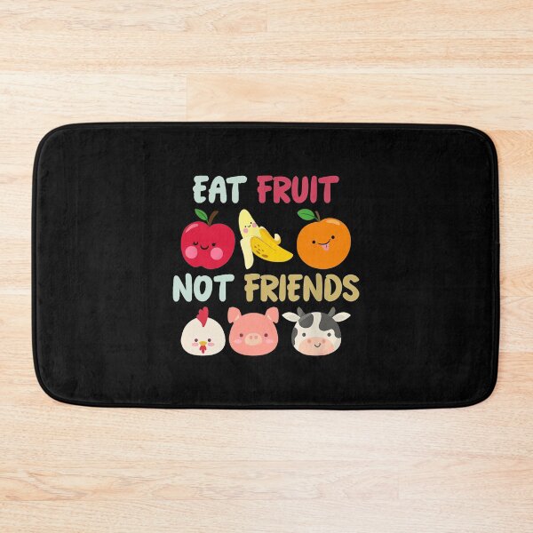 Item preview, Eat Fruit Not Friends Vegetarian  designed and sold by JoyceBoutique.